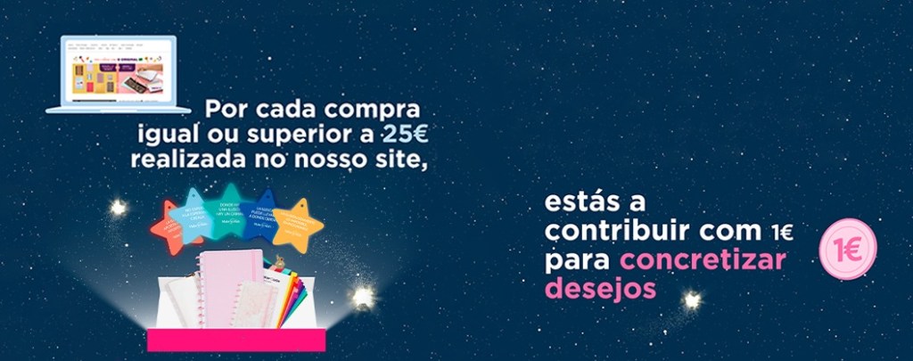 Caderno Inteligente e Make-A-Wish juntos neste natal