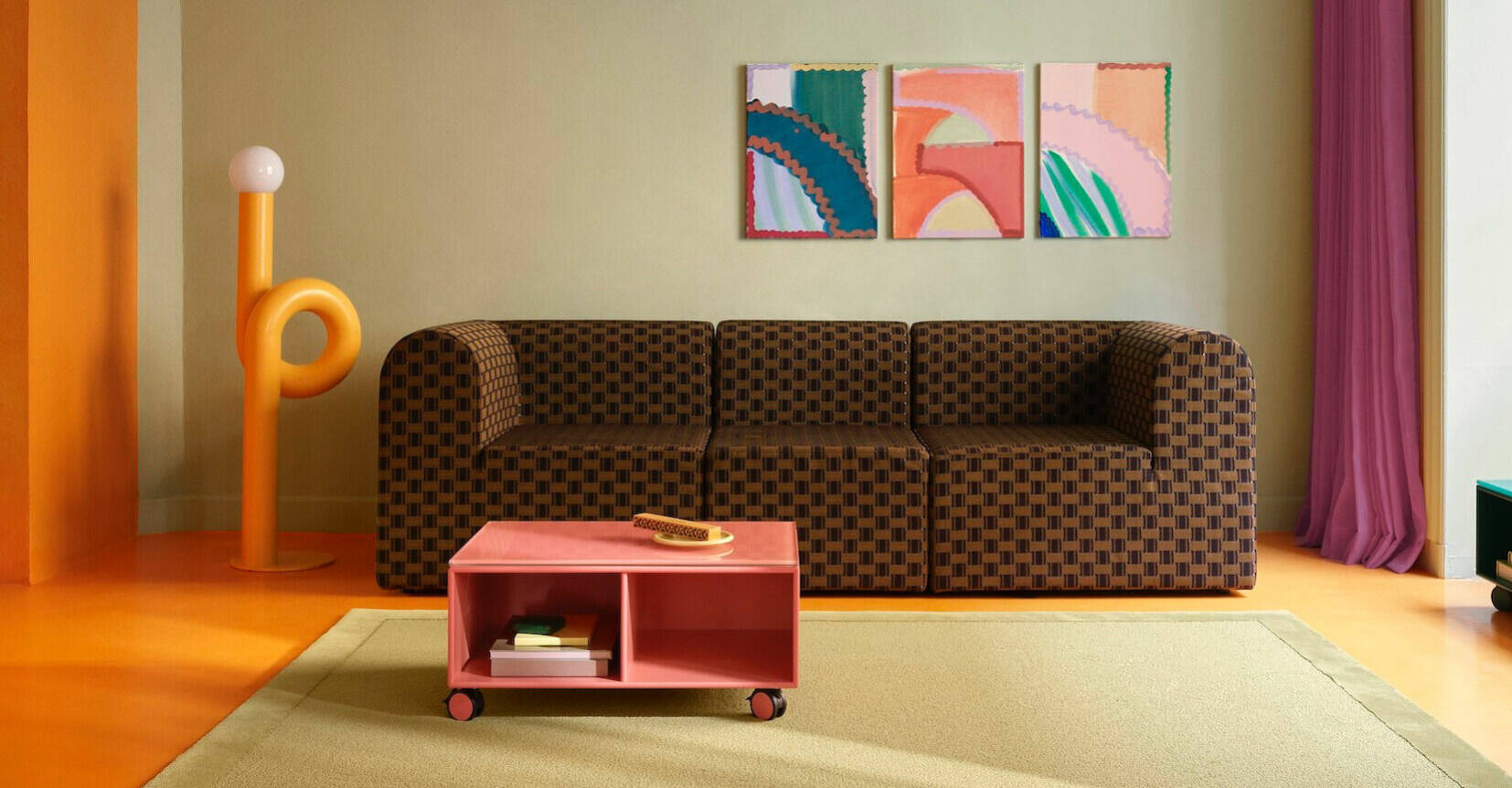 The Paradigm modular sofa is Montana's first and only soft furniture