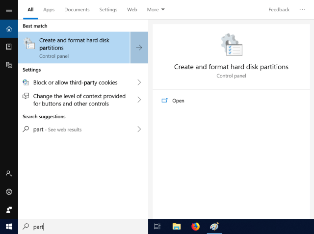 how to change partitions in windows