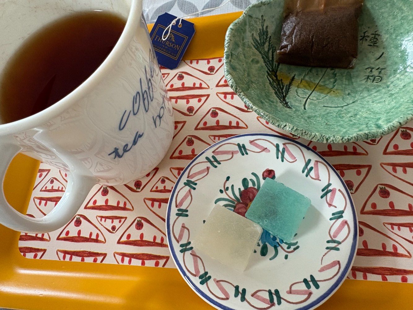 コップから始まるお茶