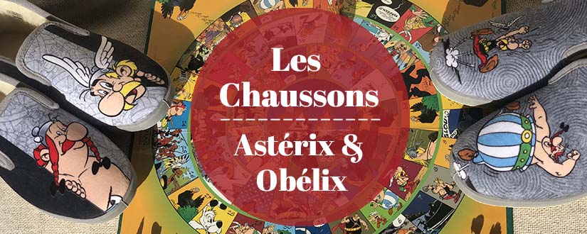 Chaussons Asterix et Obelix