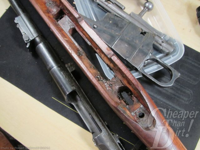 Chinese Type 53 Carbine Disassembled