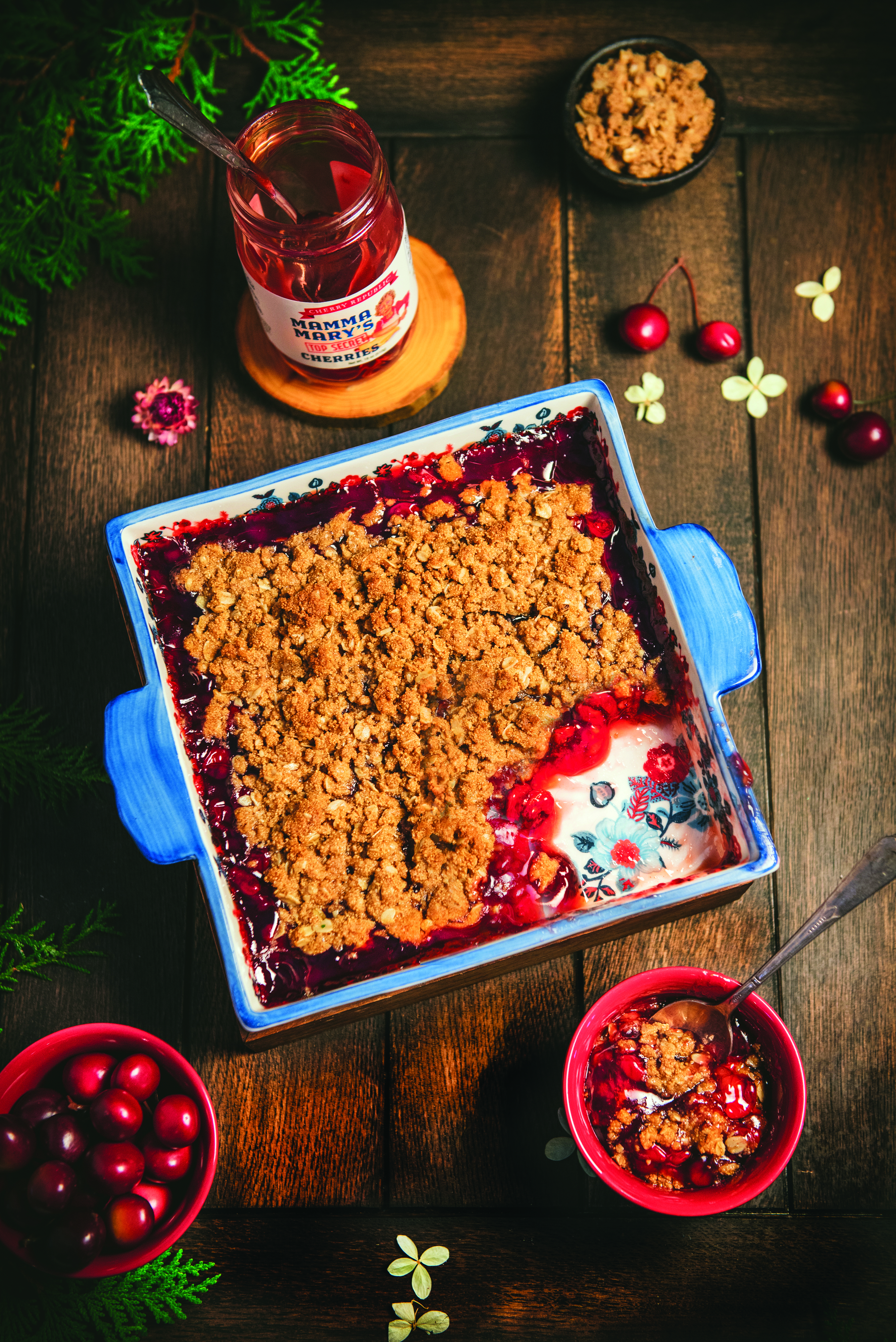 cherry crisp