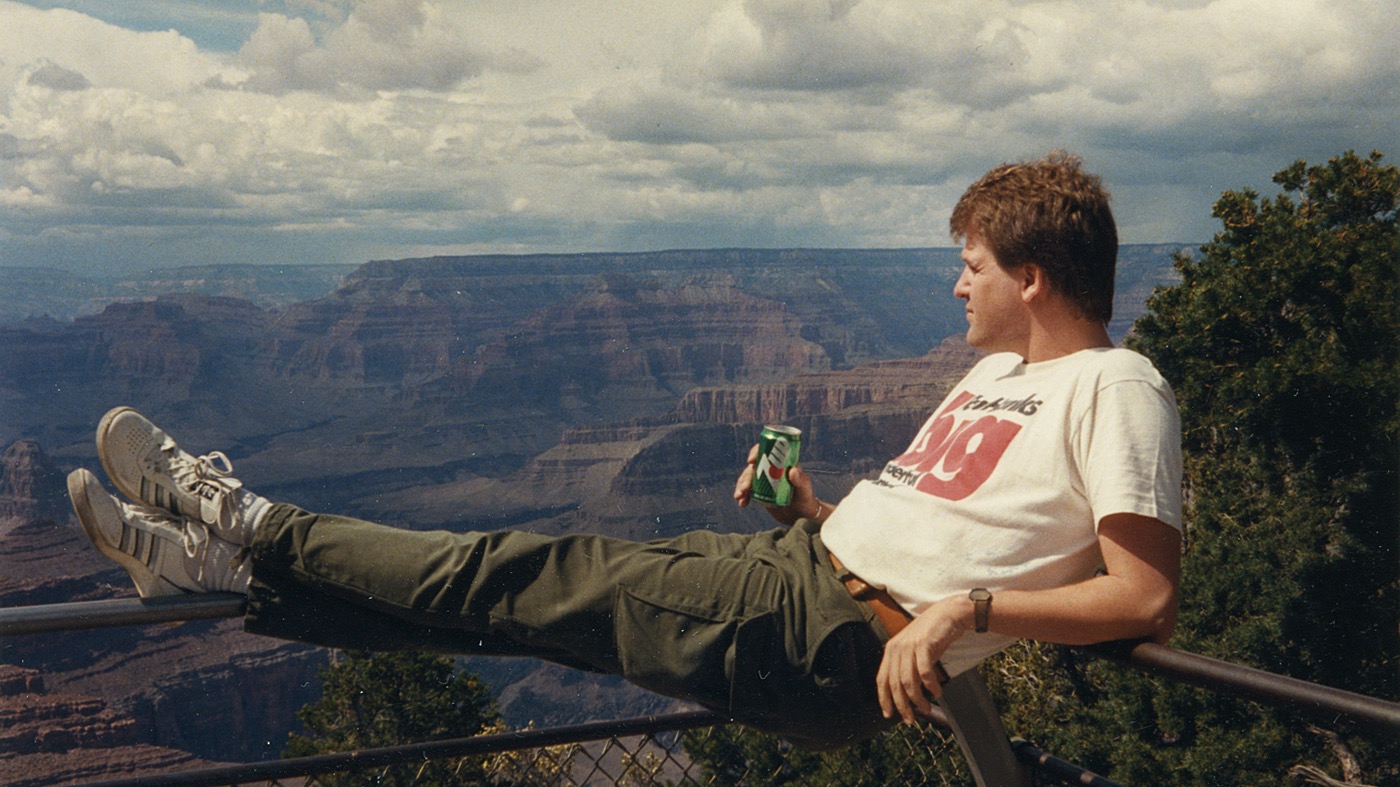 Hartung am Grand Canyon im Sommer 1989