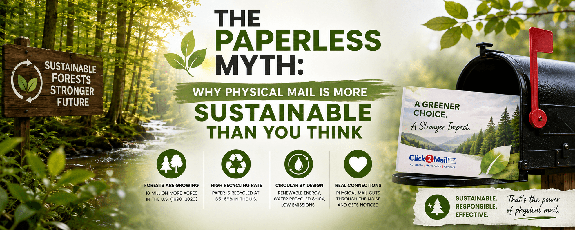 The Paperless Myth: Why Physical Mail is More Sustainable Than You Think