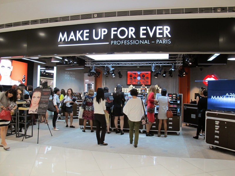 MAKE UP FOR EVER launch in SM Megamall 10