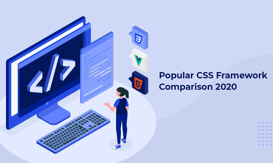 Best CSS framework for website comparison in 2021