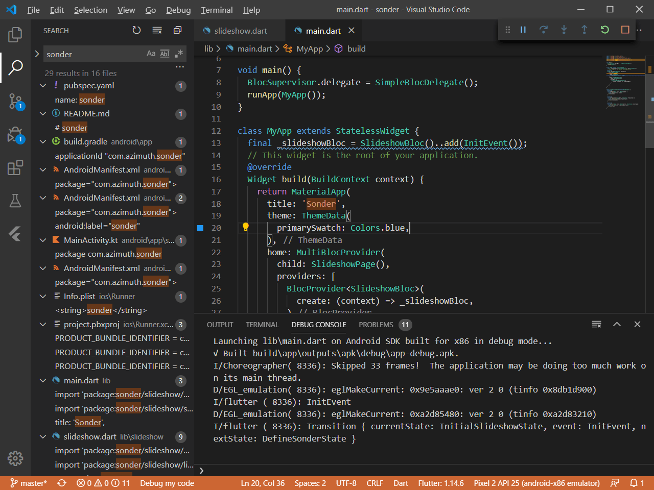 If they are it will print out the correct message, and if they are false it will print the last . Visual Studio Code Vs Android Studio Functionality Search And Source Control Codemagic Blog