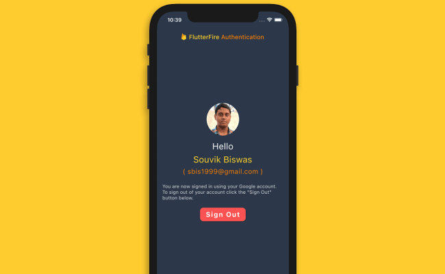 Google Sign-In & Firebase Authentication Using Flutter | Codemagic Blog