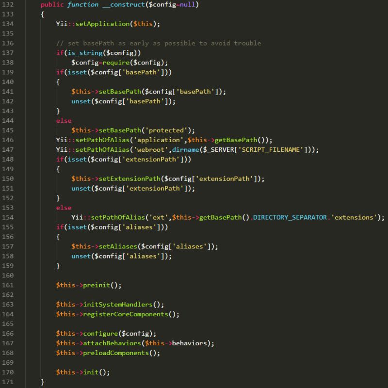 Yii2 Application Structure Entry Script Yii2 Tutorials Part 1 - Premium Dark Illustration Gallery - HD