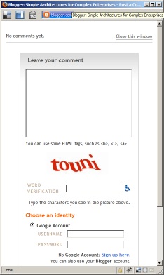 Blogger in Firefox