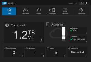 Zelfs een ‘basis-NAS’ als deze My Cloud beschikt nog over heel wat instellingsmogelijkheden; bovendien is het apparaat lekker snel!