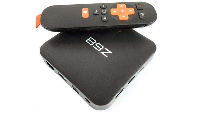 Slimme televisie met een Android stick- of box