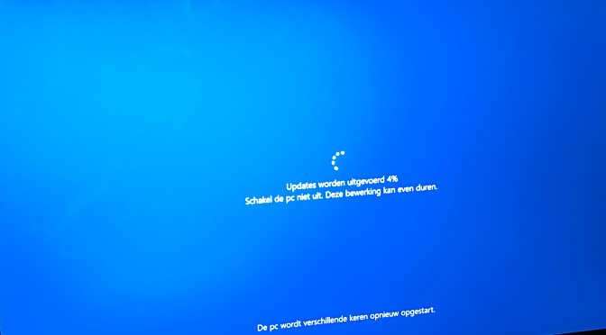 Windows 10 herfst-update rolt uit