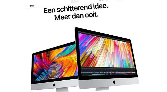 Het wordt een iMac