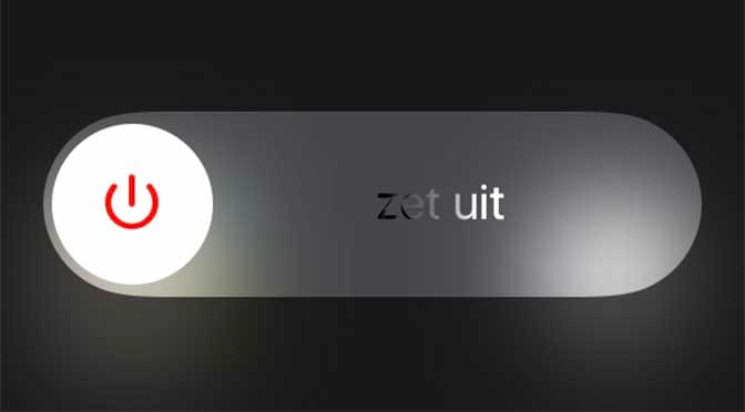 Herstart dat apparaat eens