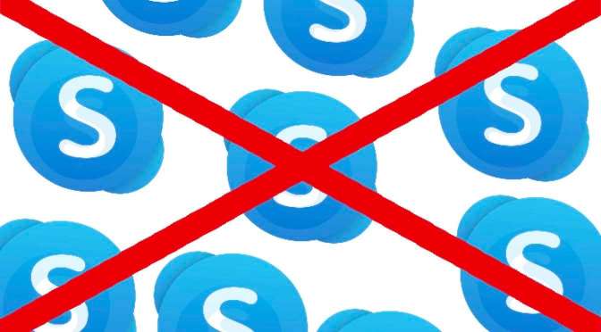 Skype is onveilig, Microsoft luistert mee