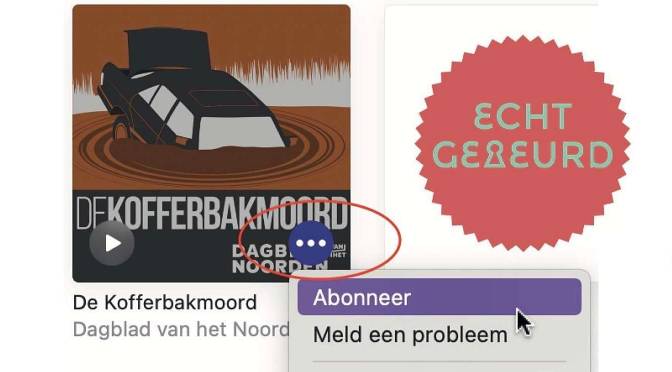 Podcasts in macOS