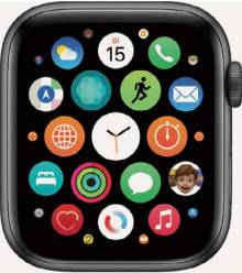 standaardapps van de Apple Watch