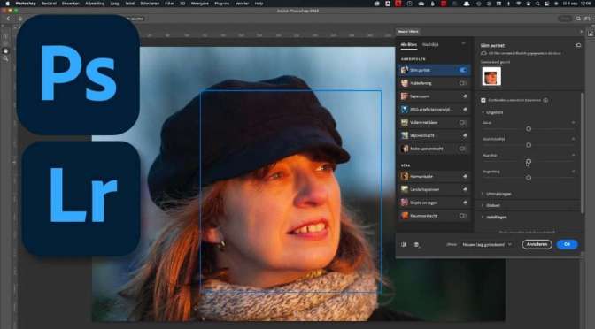 Portretretouche met Lightroom Classic en Photoshop