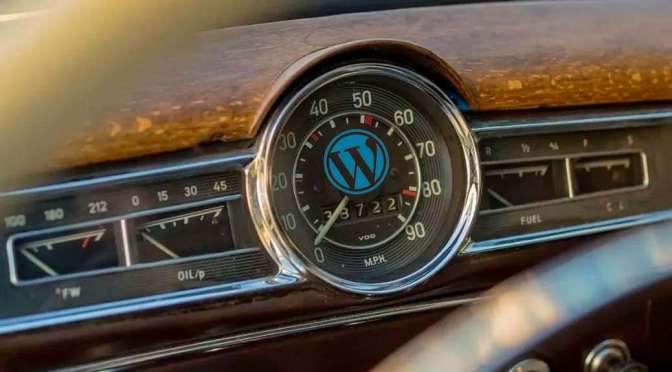 Het dashboard van WordPress