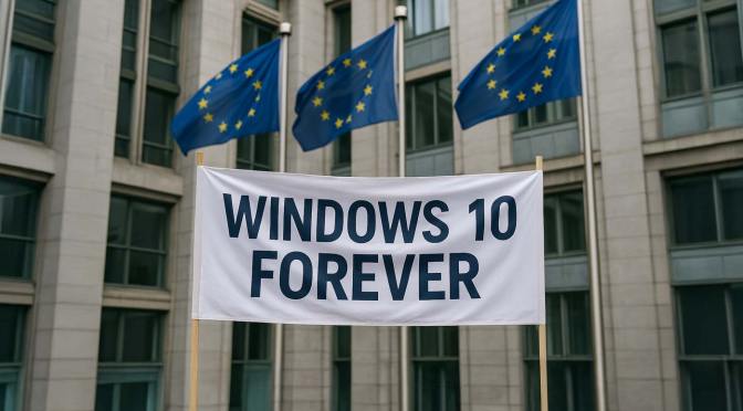 Een extra jaar updates en ondersteuning voor Windows 10 in de EU