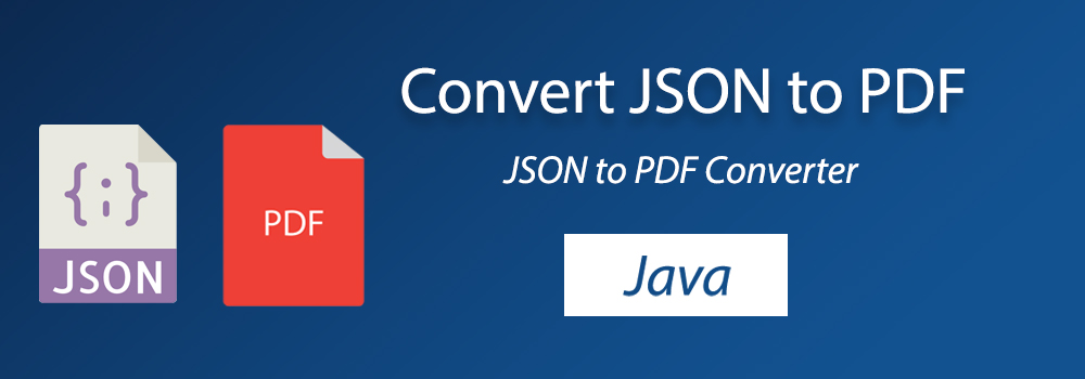 Convert JSON to PDF in Java