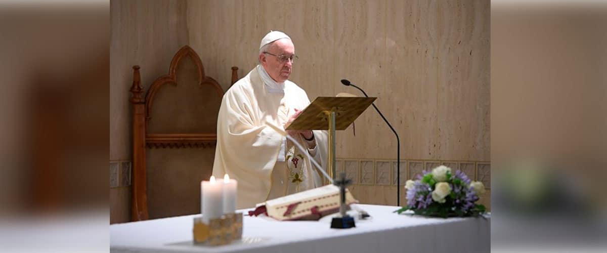 Papa Francisco: “O cristão não tem um horóscopo para ver o futuro."