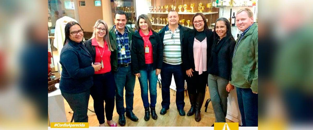 Cordis Aparecida recebe participantes da Pós Graduação de Mariologia