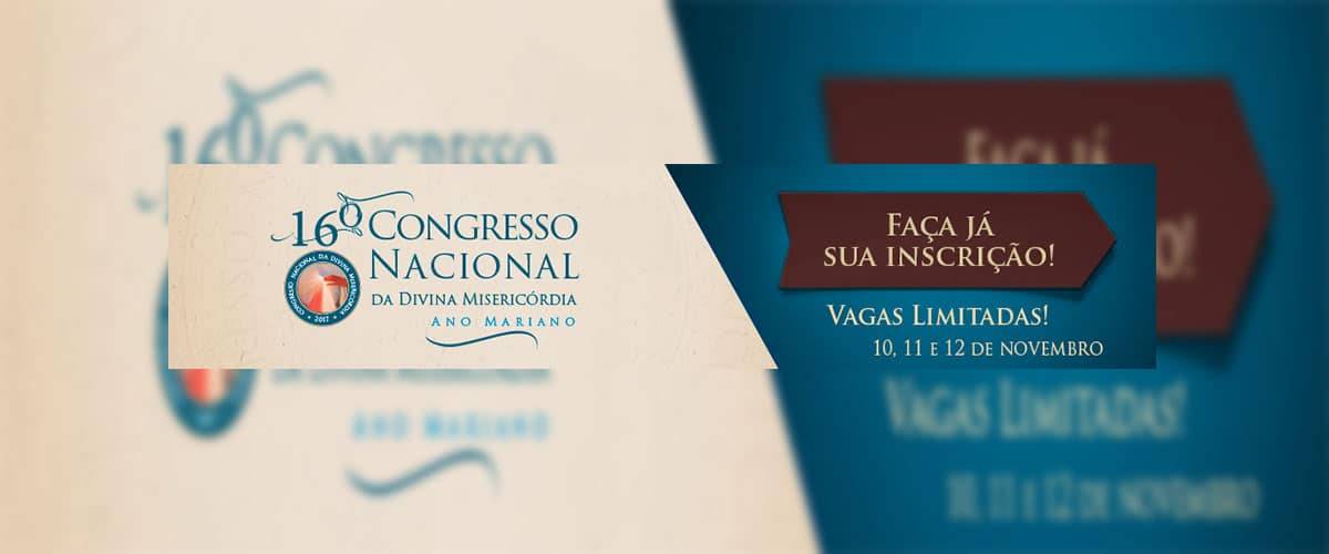 Participe do 16º Congresso Nacional da Misericórdia