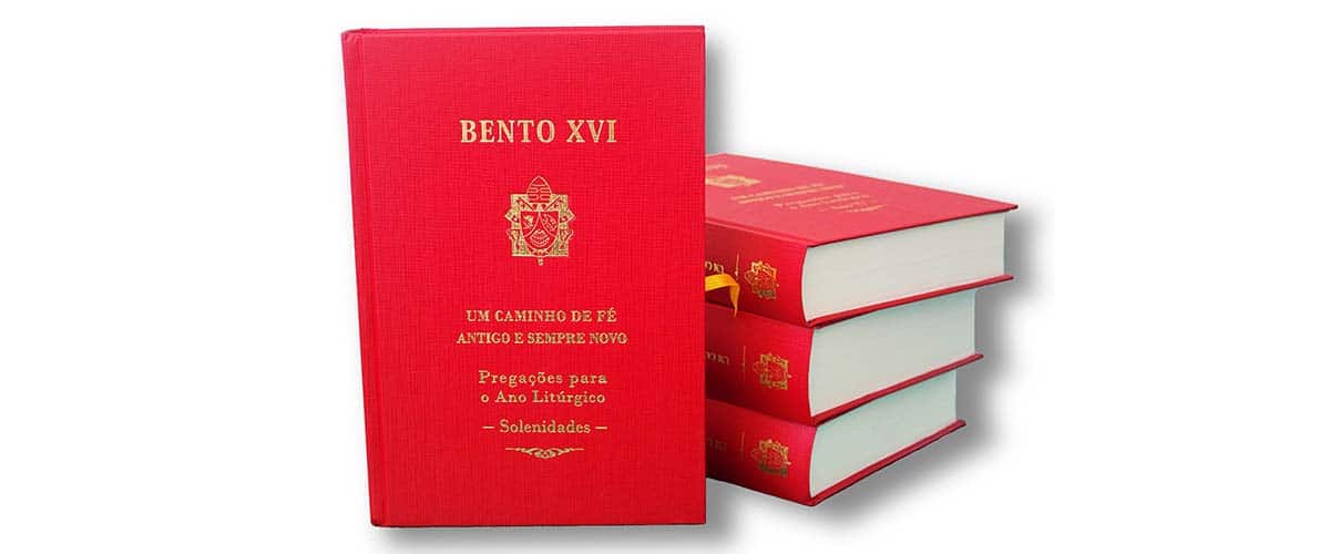 Livro trás principais homilias de Bento XVI