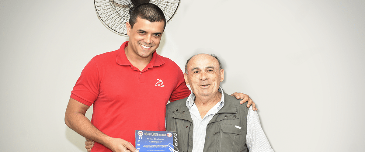 Parabéns Rodrigo por todos esses anos de dedicação