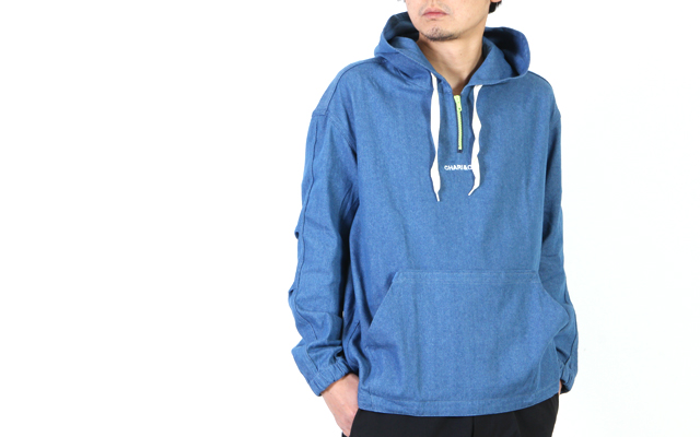 CHARI&CO (チャリアンドコー) DENIM P.O HOODIE