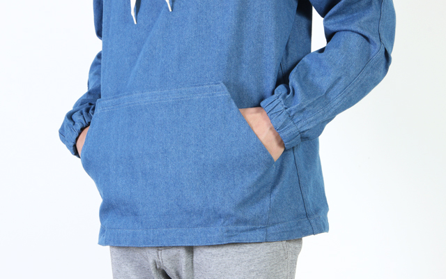 CHARI&CO (チャリアンドコー) DENIM P.O HOODIE