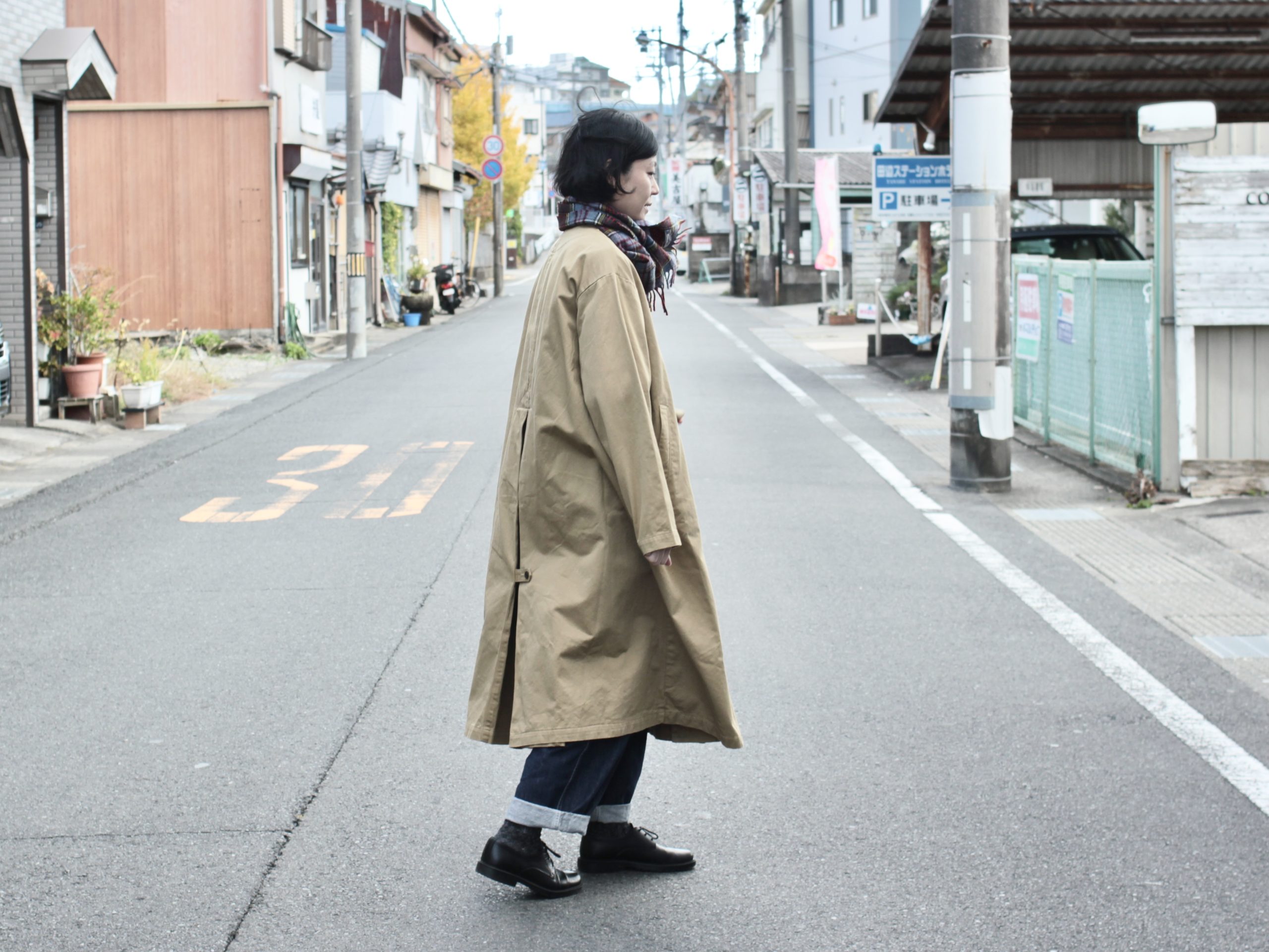 冬はやっぱりロングコート【HARVESTY】オーバーコート - BLOG