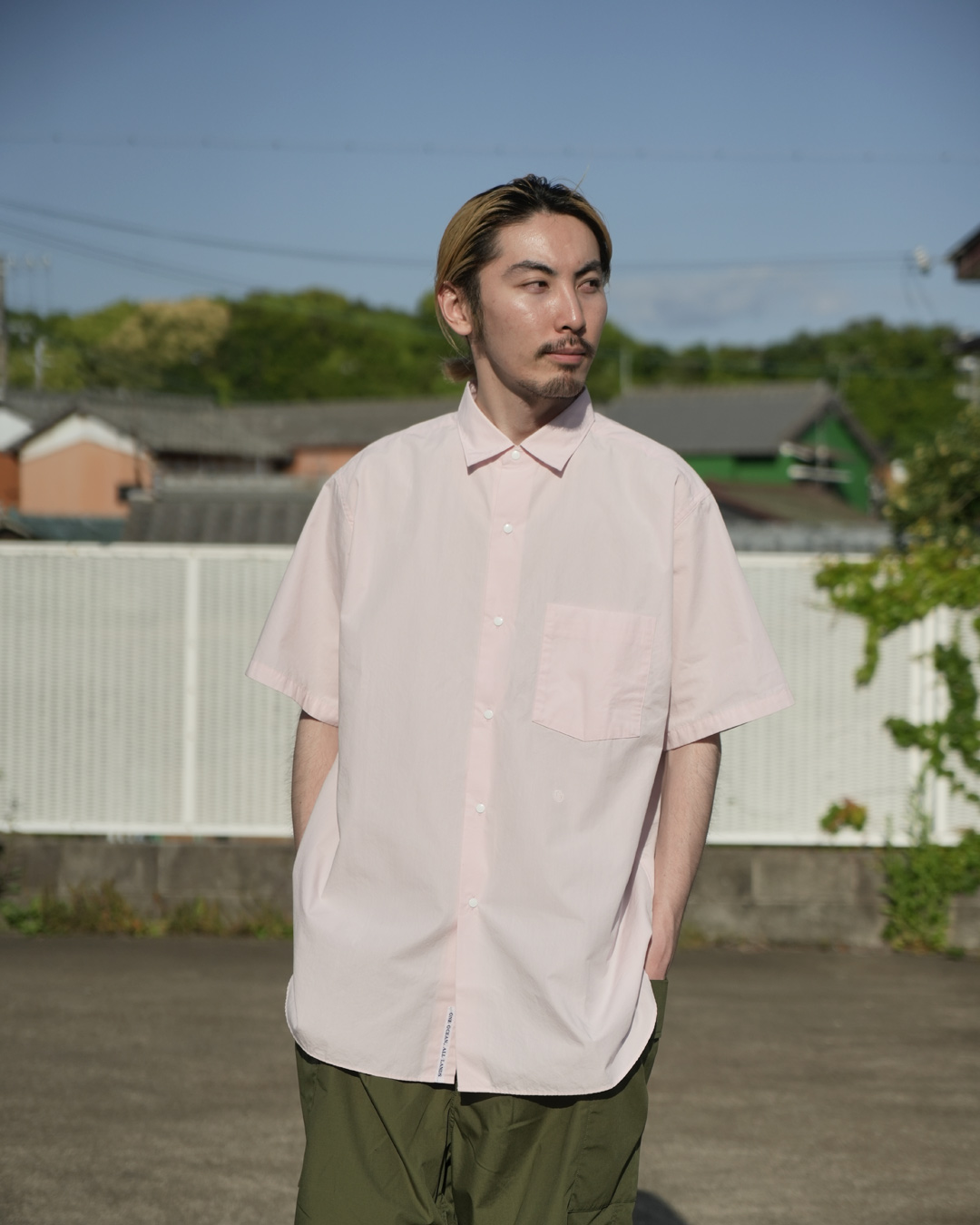 nanamica Regular Collar Wind S/S Shirtを使ったコーディネート - BLOG