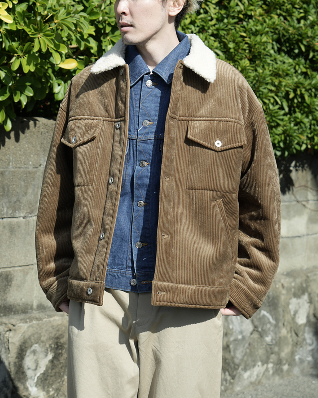FreshService (フレッシュサービス) ｜SHERPA CORDUROY RANCH JACKET