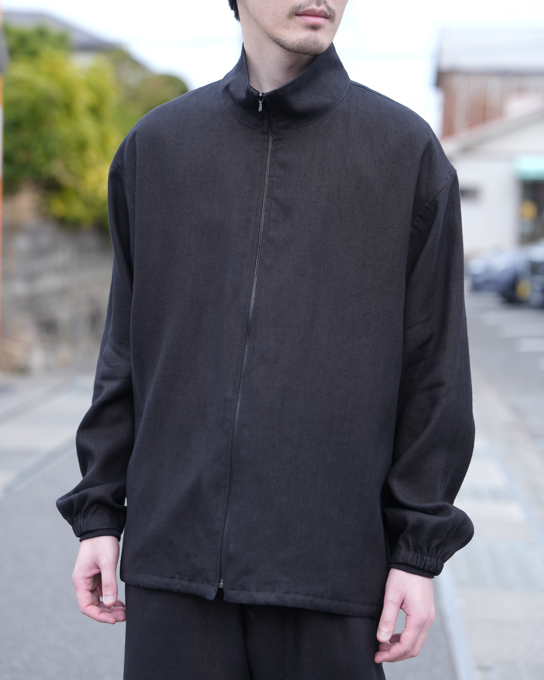 26SS COMOLIカナパ ジップジャケット&パンツ セット新品未使用2 Comoli | カナパ ジップジャケット Black