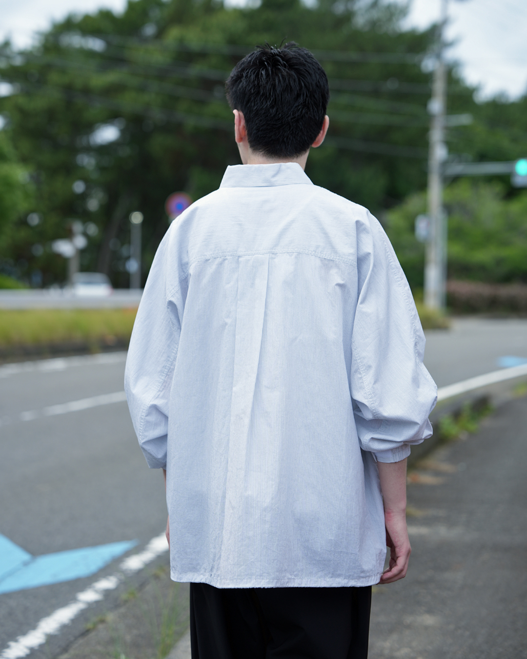 Graphpaper 24SS archive長袖シャツ ホワイト0/S Graphpaper ｜ 夏の日常を快適にする繊細なシアサッカーシャツ - BLOG