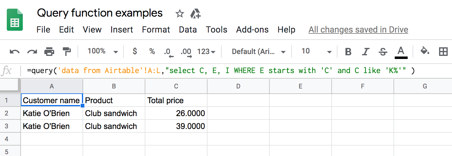 Google sheets query: honest guide with formulas and examples
