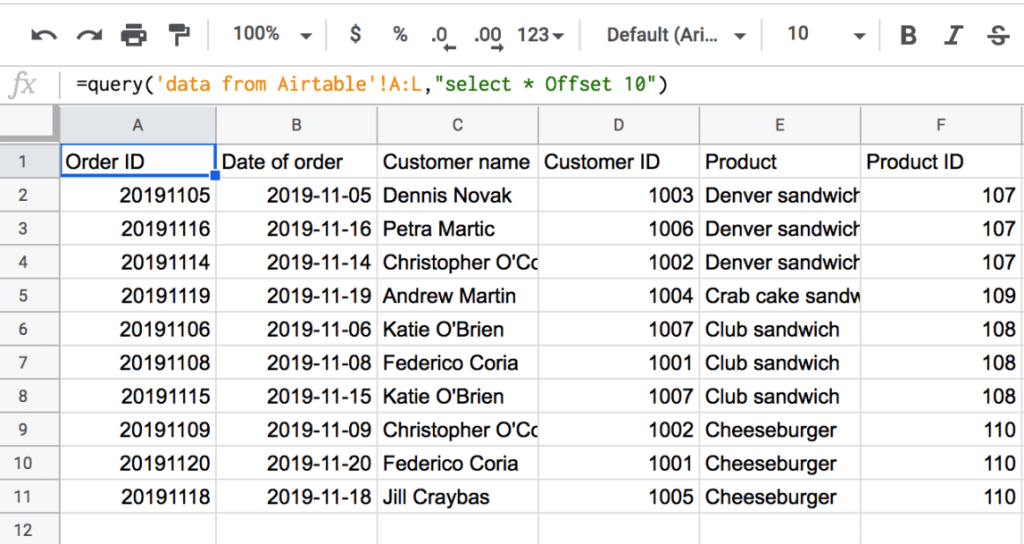 Google sheets query function tutorial 2023
