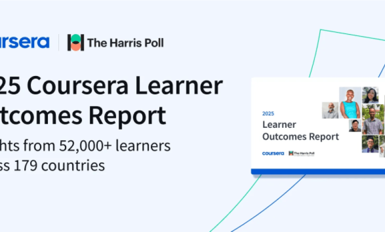 Introduction to Coursera’s 2025 Learning Outcomes Report: Global Surveys Shows Measurable Career Impact on Online Learners Introduction to Coursera’s 2025 Learning Outcomes Report: Global Surveys Shows Measurable Career Impact on Online Learners