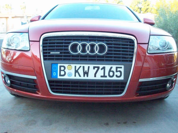Used-european-license-plate