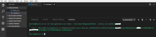 Generate SAS Token VS Code Per Device.PNG