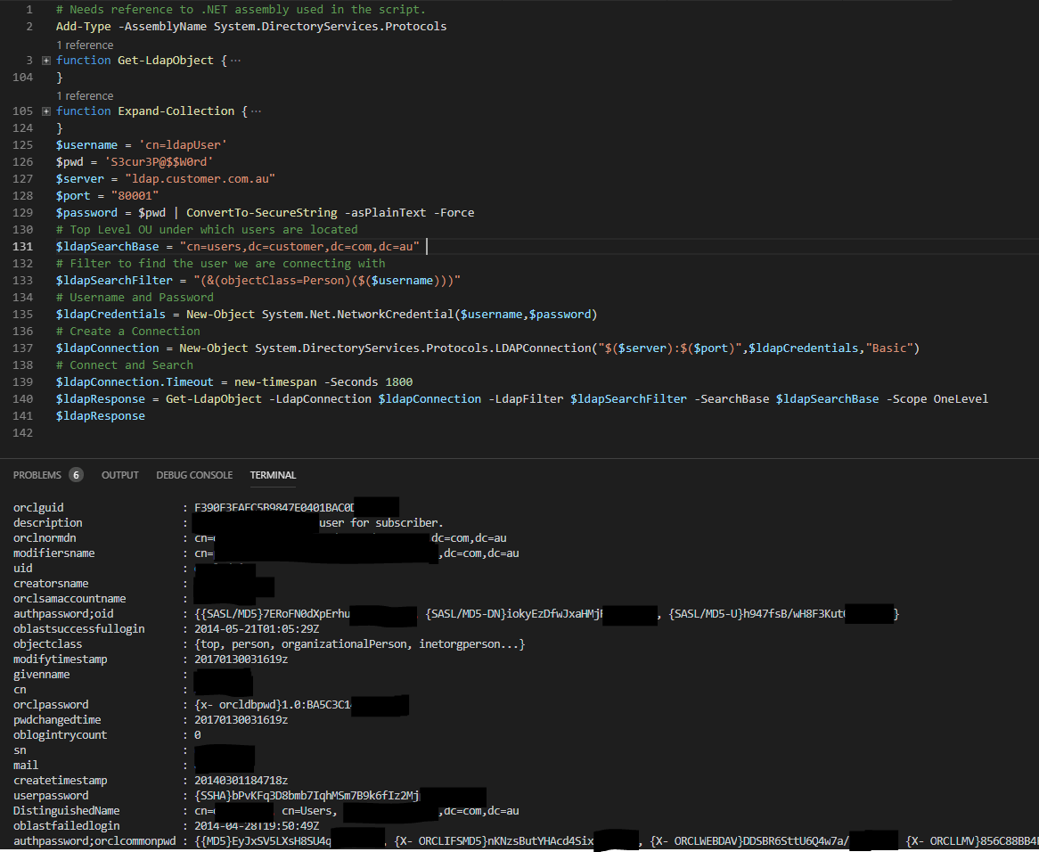 Querying Oracle Internet Directory (LDAP) with PowerShell ...