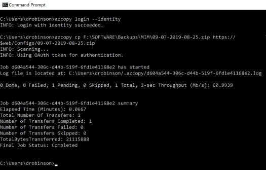 AzCopy file to Azure Storage Account using Managed Identity.PNG