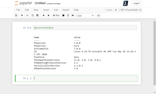 Jupyter PowerShell Environment