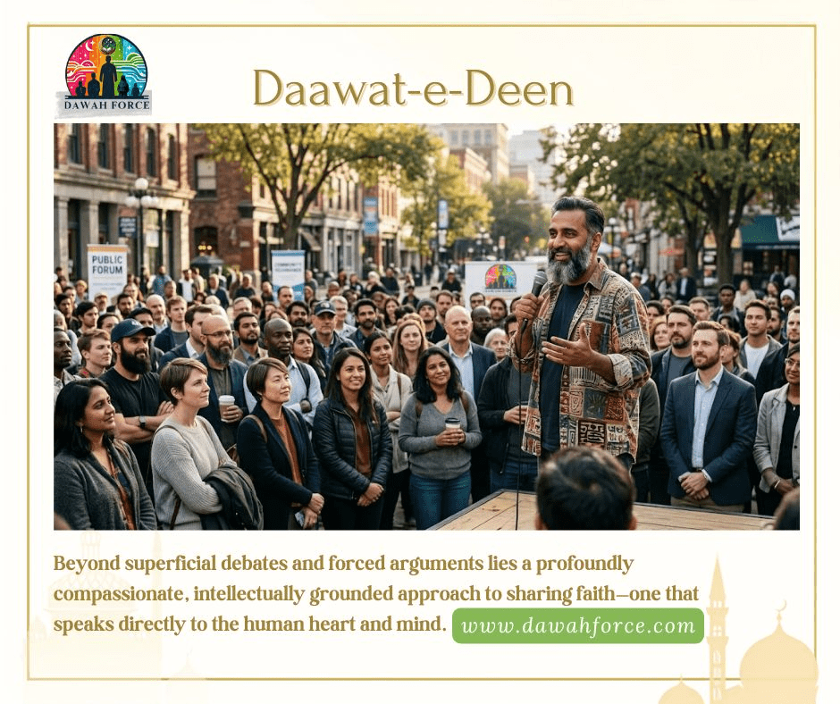 Daawat-e-Deen, Islamic Dawah Method, How to Invite Non-Muslims to Islam, Wisdom in Dawah, Islamic Philosophy, Mindset in Islam, Spiritual Guidance, Heart and Mind in Dawah