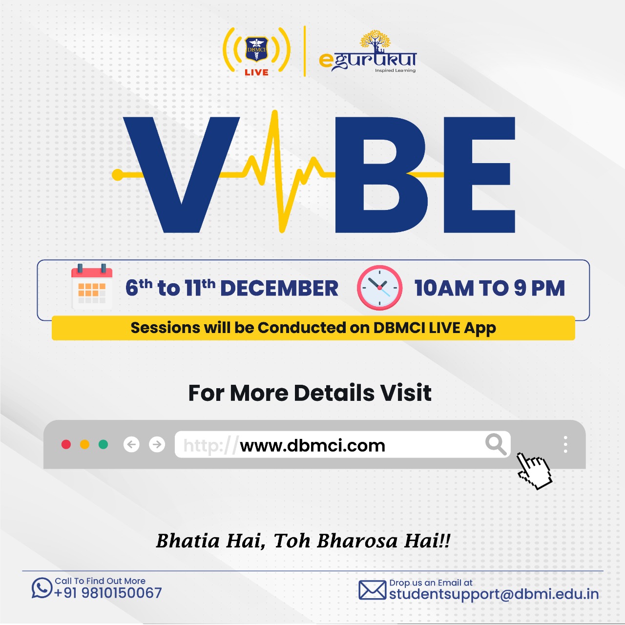 DBMCI Live launches VIBE
