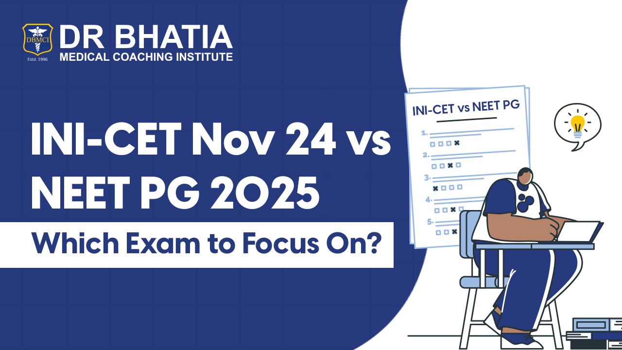 INI CET NOv 24 VS NEET PG 2025